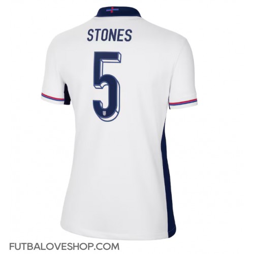 Dres Anglicko John Stones #5 Domáci pre Ženy ME 2024 Krátky Rukáv